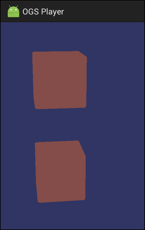 Rendering cubes on Android